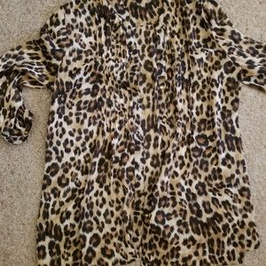 Cheetah print top